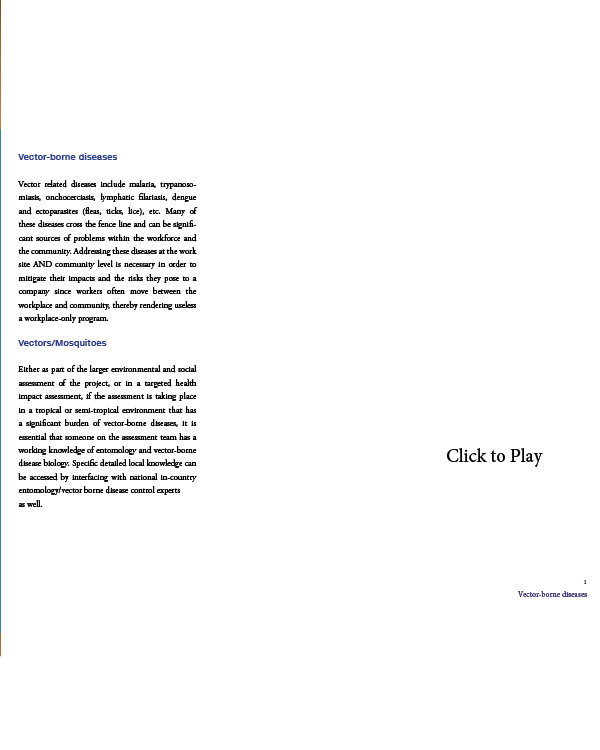 Vector-borne diseases