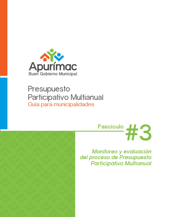2.3 – Presupuesto Participativo Multi-anual (PP) – Fascículo 3