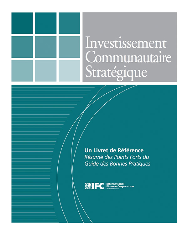 Investissement Communautaire Stratégique: Un Livret de Référence Résumé des Points Forts du Guide des Bonnes Pratiques [French Version – Quick Guide]