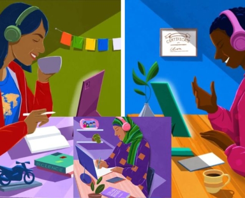 Women Online Learning