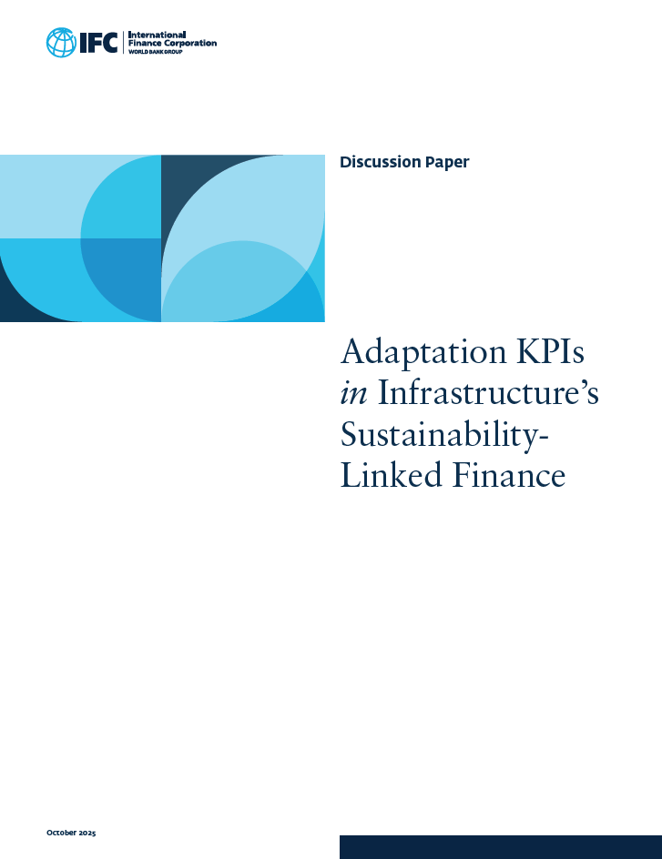 Adaptation KPIs in Infrastructure’s Sustainability-Linked Finance